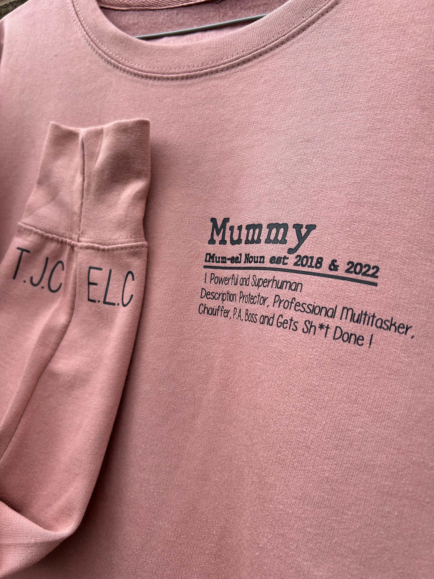 Mummy Definition Sweatshirt