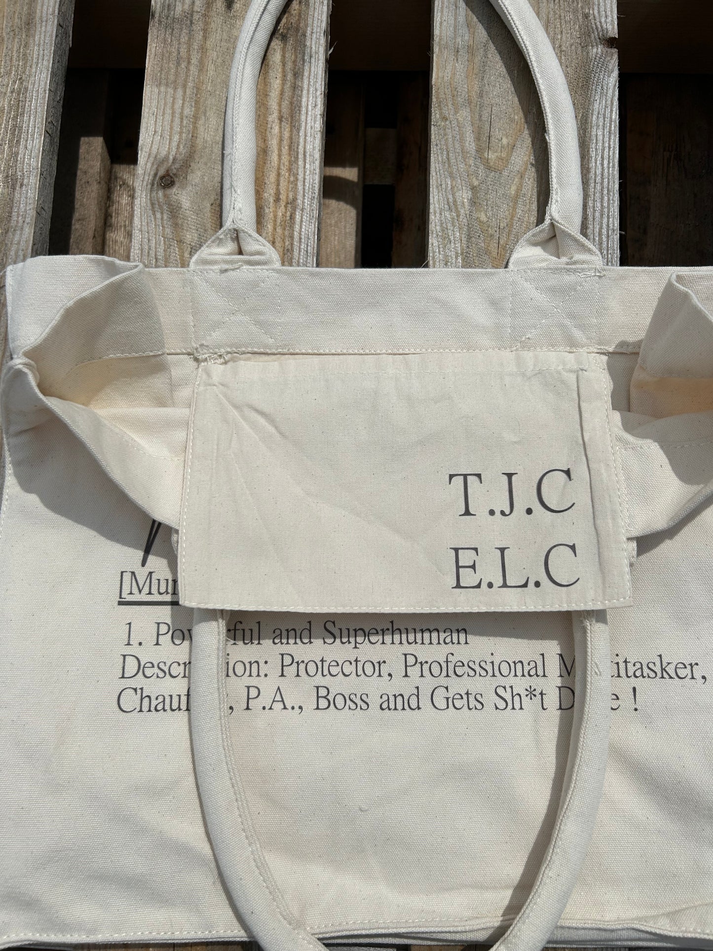 Mummy Definition Tote BAg